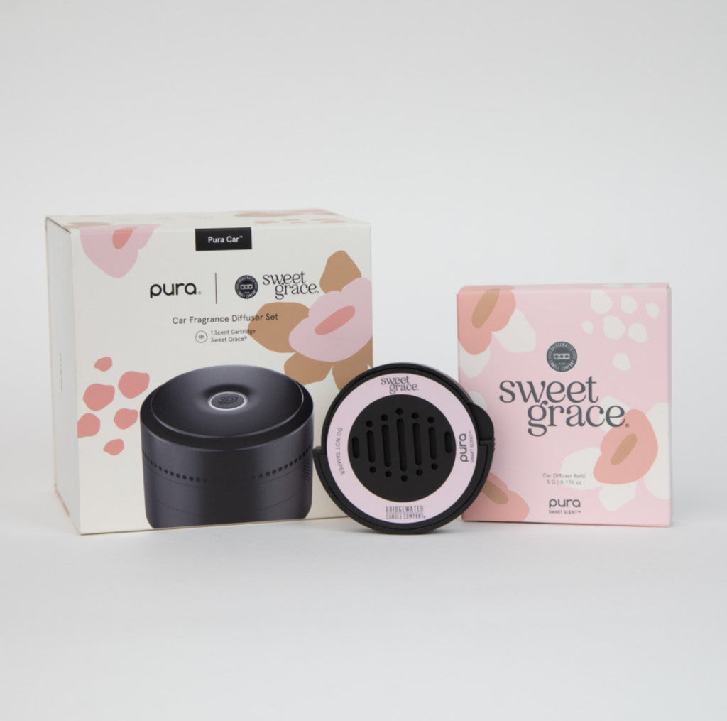 Bridgewater Sweet Grace Pura Car Diffuser Set – Grace & Grit Boutique