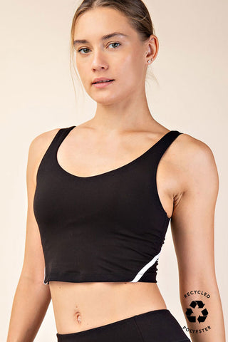 Recycled Butter V-Neck Tank Top/Skort set