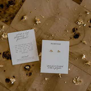 Purpose Earring Studs
