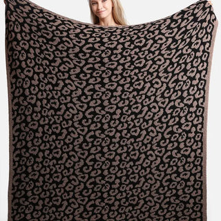 Leopard Print Luxury Soft Throw Blanket - 6 Colors!