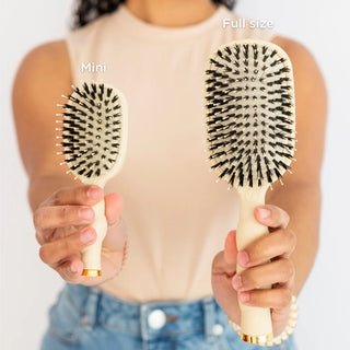 TELETIES Mini Boar Bristle Hair Brushes