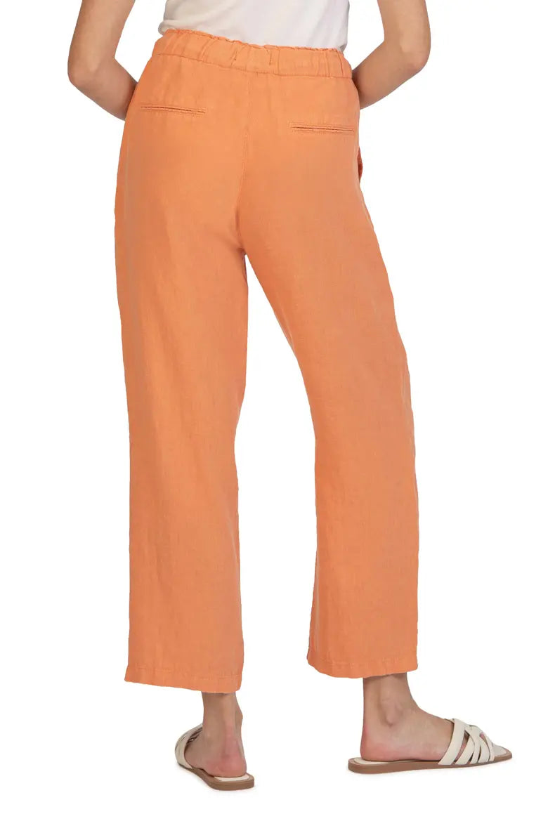 Kut from the Kloth Haisley Linen Ankle Drawstring Pants