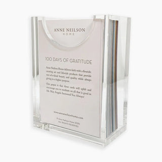 Anne Neilson 100 Days of Gratitude Cards w/ Acrylic Display Box