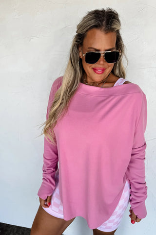 Checker Bra & Biker Shorts Sets - 4 Colors!