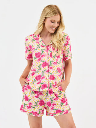 Charlotte Short Set - Daisy Chain Pink