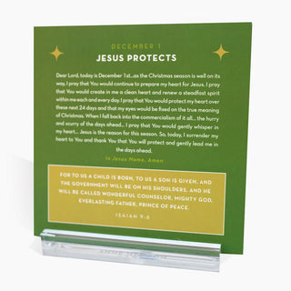 Anne Neilson 25 Days of Prayer and Scripture Cards w/ Acrylic Display Stand
