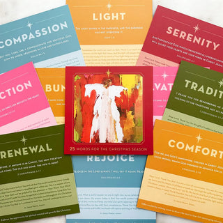 Anne Neilson's 25 Words for the Christmas Season w/ Acrylic Stand
