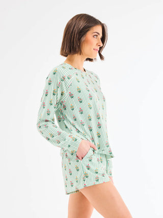 Annie Short Set - Cottage Stripes