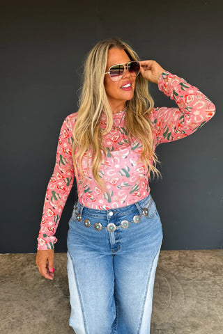 Boots & Blooms Mesh Tops - 3 Prints!