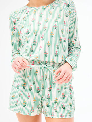 Annie Short Set - Cottage Stripes