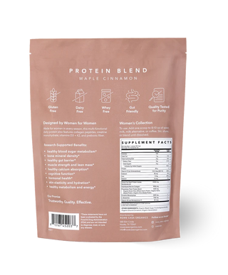 Rowe Casa Women’s Wellness Protein Blend - Maple Cinnamon | 33 Oz