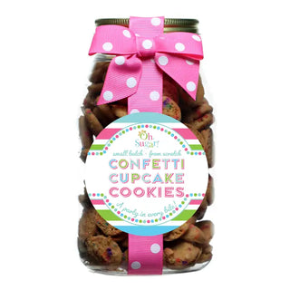 Oh Sugar! Quart Cookie Jars - 4 Different Flavors!