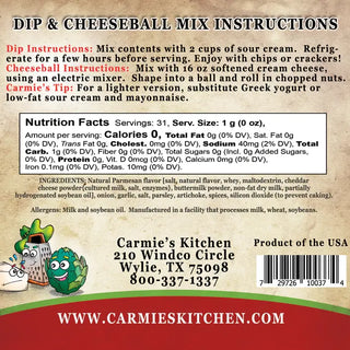 Carmie's Kitchen Assorted Dip Mixes