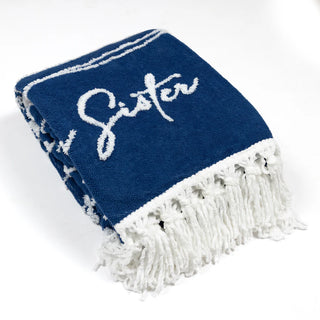 "Love You Sister" 50" x 60" Inspirational Plush Blanket