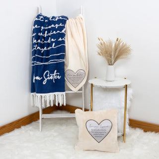 "Love You Sister" 50" x 60" Inspirational Plush Blanket
