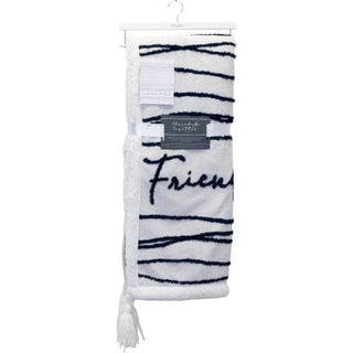 "Friends Warm The Heart" 50" x 60" Inspirational Plush Blanket
