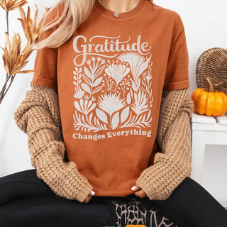 "Gratitude Changes Things" T-Shirt
