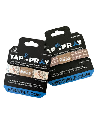 Versible Tap To Pray™ Wristbands -  Multiple Styles
