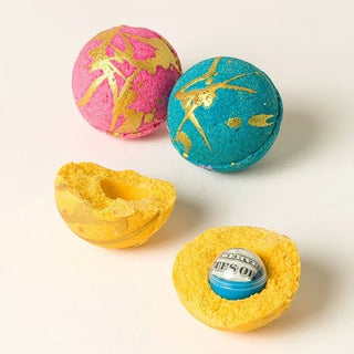 Christmas Cash Bath Bombs