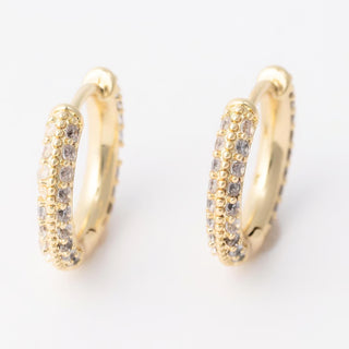 Marie Huggie Hoop Earrings