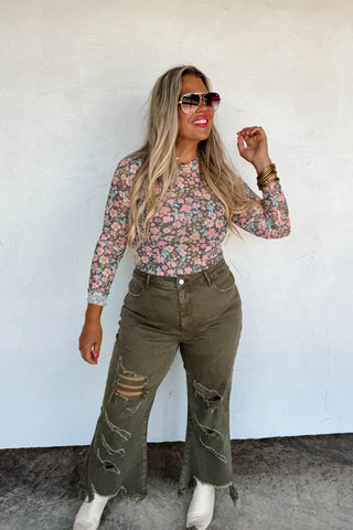 Boots & Blooms Mesh Tops - 3 Prints!