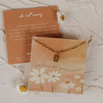 Do Not Worry Mini Tag Necklace - Luke 12:27