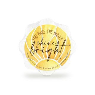 You Make the World Shine Bright Soap in a Sponge - 15+ Washes