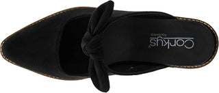 Corkys Oh Bow She Didn't Heeled Mule - Black