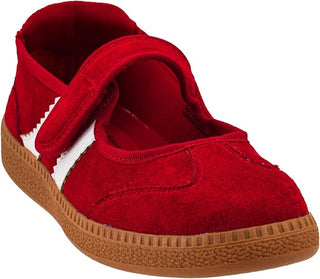 Corkys Calm Down Red Faux Suede Sneakers