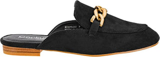 Corkys Keepsake Black Loafer Mule Shoe