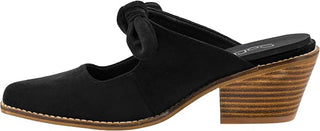 Corkys Oh Bow She Didn't Heeled Mule - Black