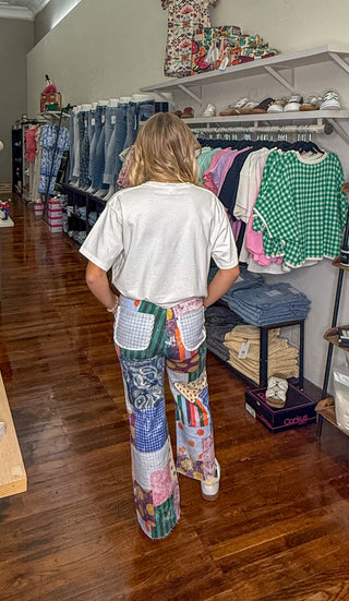 Jewel Patch High Rise Jeans
