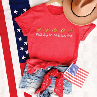 "Bad Day To Be A Hot Dog" Tee