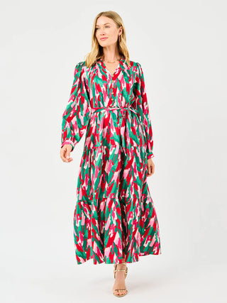 Gracelyn Long Sleeve Belted Dress