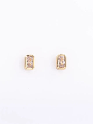 Katie Earring Studs is a pair of gold filled earrings