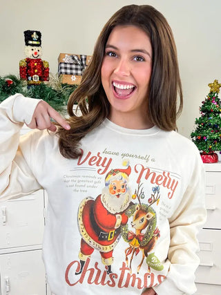 Have Yourself A Very Merry Christmas Graphic Sweatshirt
