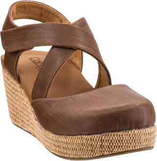 Corkys What's the Rush Platform Wedge Shoe - Walnut