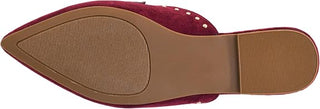 Corkys Mischief Pointed Toe Mule Slide Shoe - Cranberry