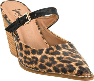 Corkys Hey Girl Sober Up Heeled Mule - Leopard
