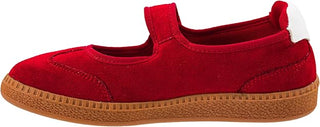 Corkys Calm Down Red Faux Suede Sneakers