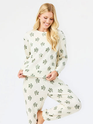 Sophie LuxSoft Ivory Jogger Set