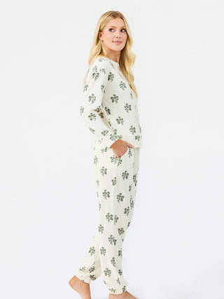Sophie LuxSoft Ivory Jogger Set