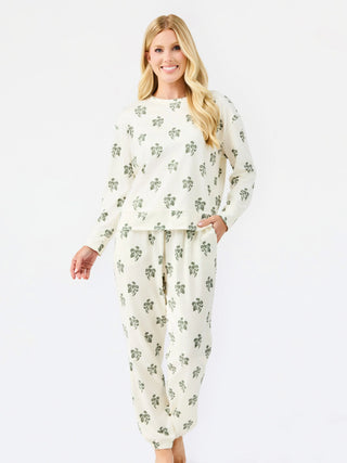 Sophie LuxSoft Ivory Jogger Set