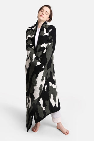 Camouflage Print Luxury Soft Throw Blanket - 3 Colors!