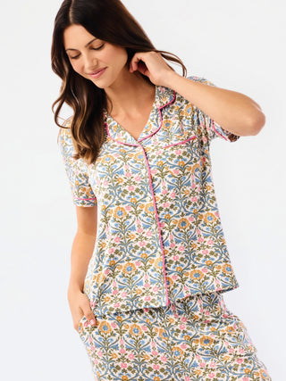 Charlotte LuxBlend Short Sleeve Pants Set - Ashdown Abbey
