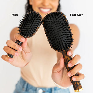 TELETIES Mini Boar Bristle Hair Brushes