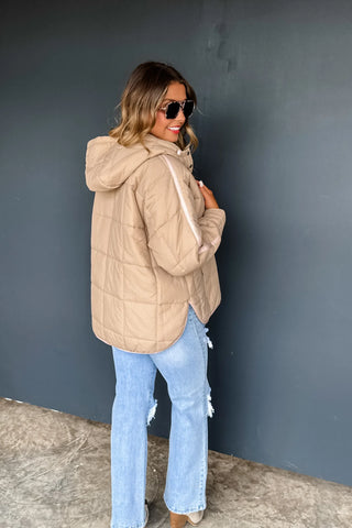 Peyton Puffer Jacket - Multiple Colors!