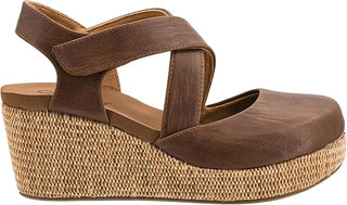 Corkys What's the Rush Platform Wedge Shoe - Walnut