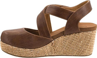 Corkys What's the Rush Platform Wedge Shoe - Walnut