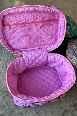 Quilted Puffer Makeup Bags - 3 Colors!